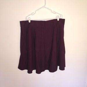 Torrid Plum Skirt
